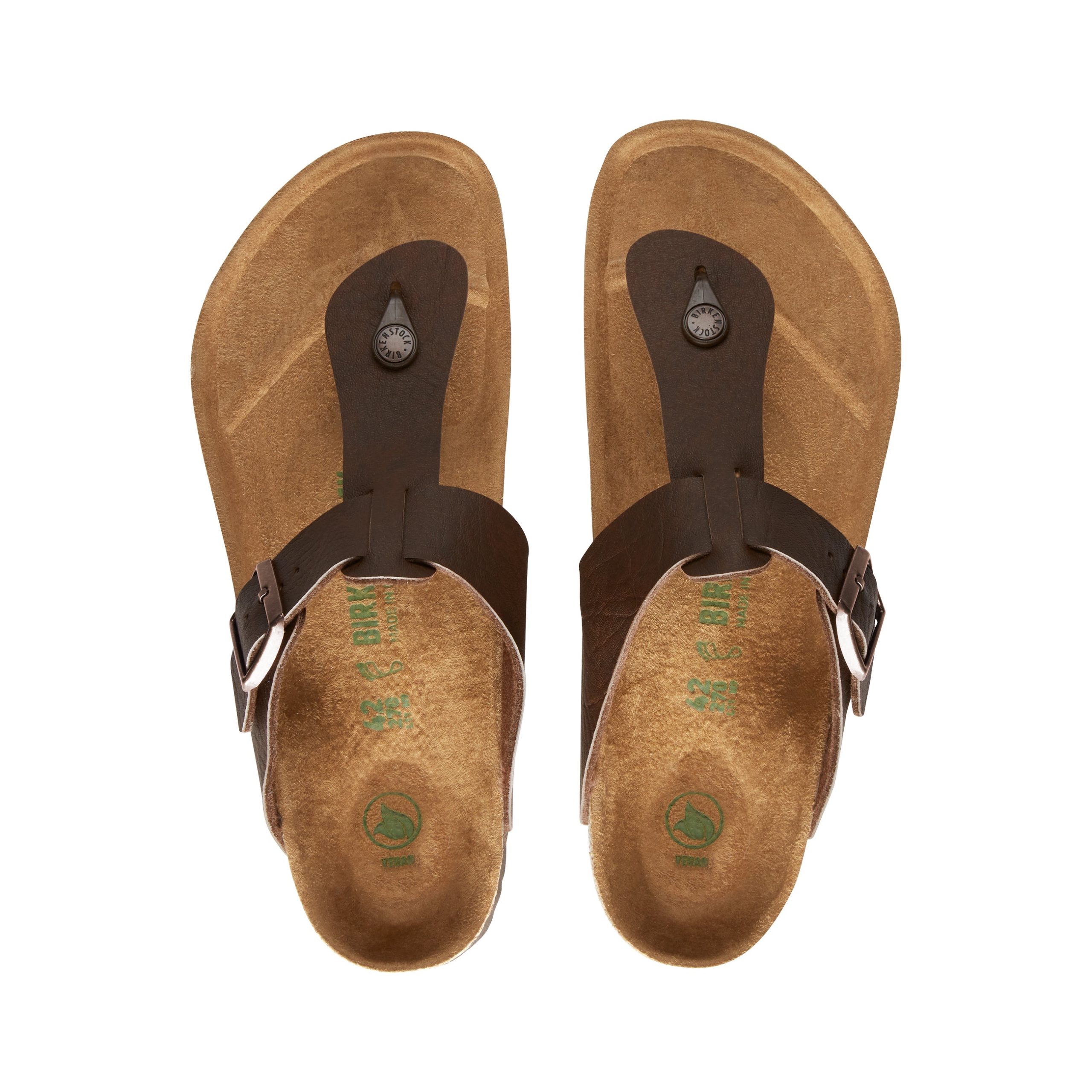 Medina Matt Brown Birko-Flor/Microfibre Vegan - Image 3