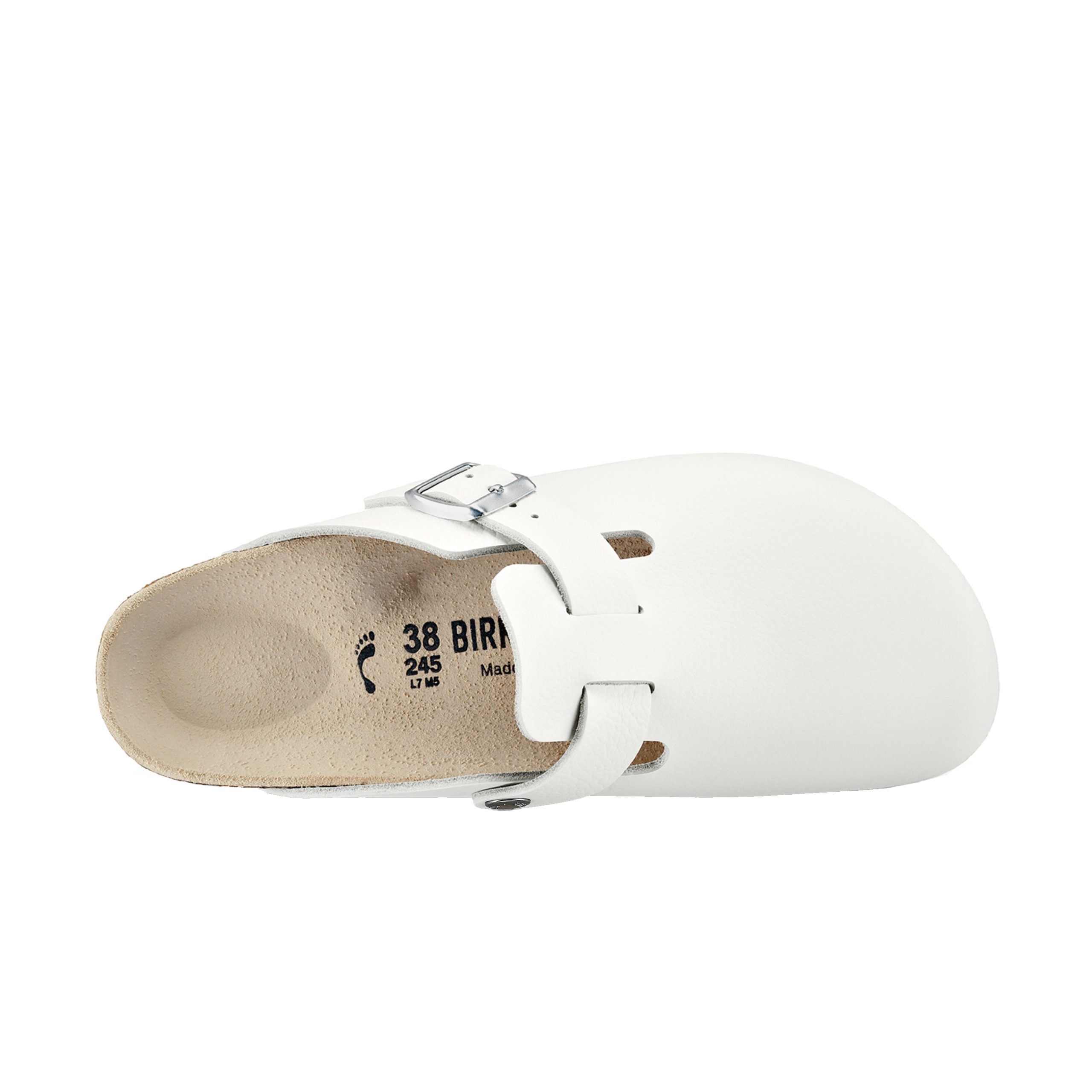 Boston White Natural Leather - Image 3