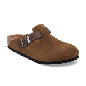 Boston Dark Tea Oiled/Suede Leather