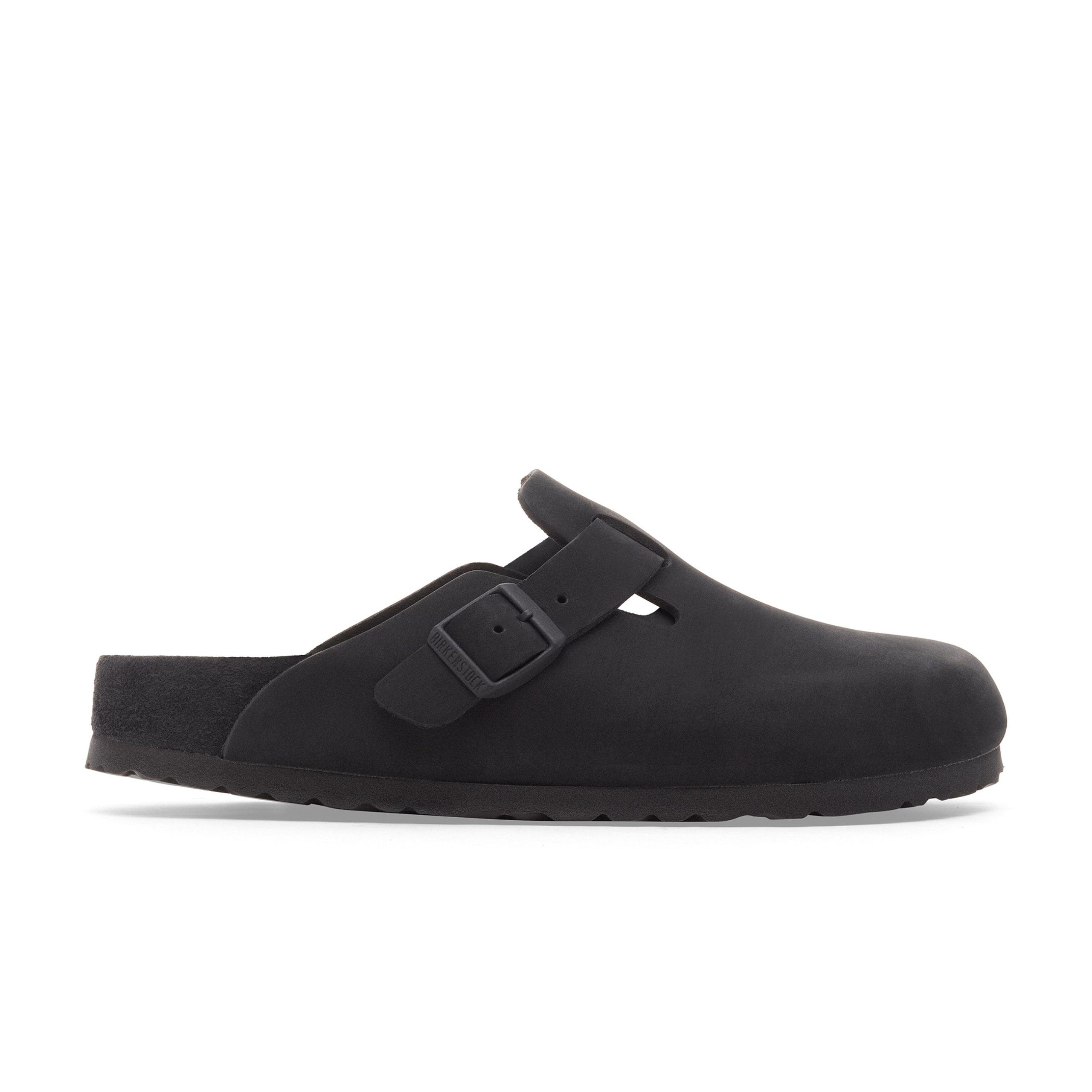 Boston Exquisite Black Nubuck Leather - Image 2