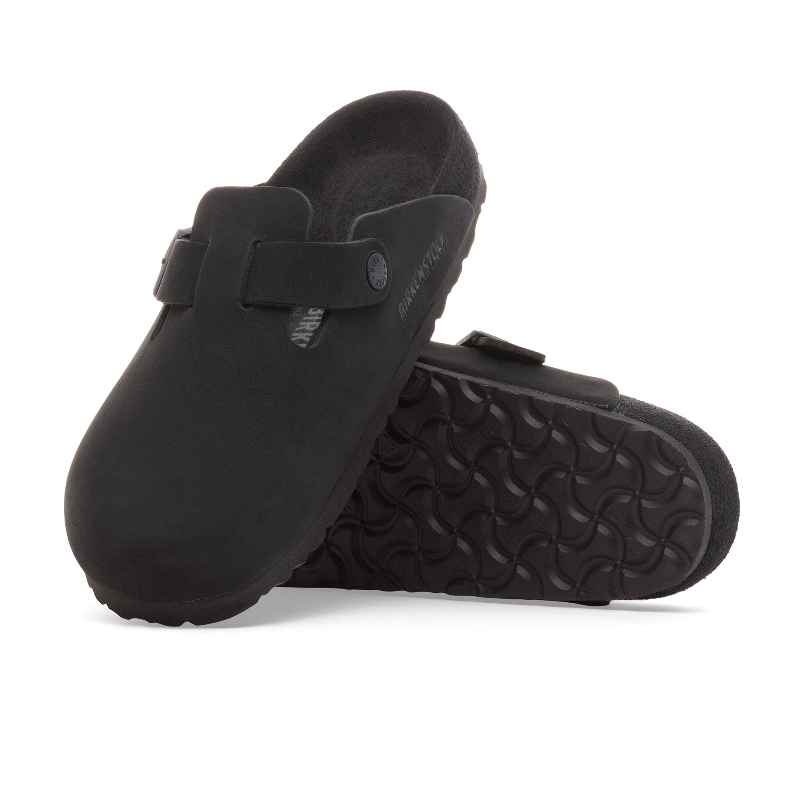 Boston Exquisite Black Nubuck Leather - Image 4