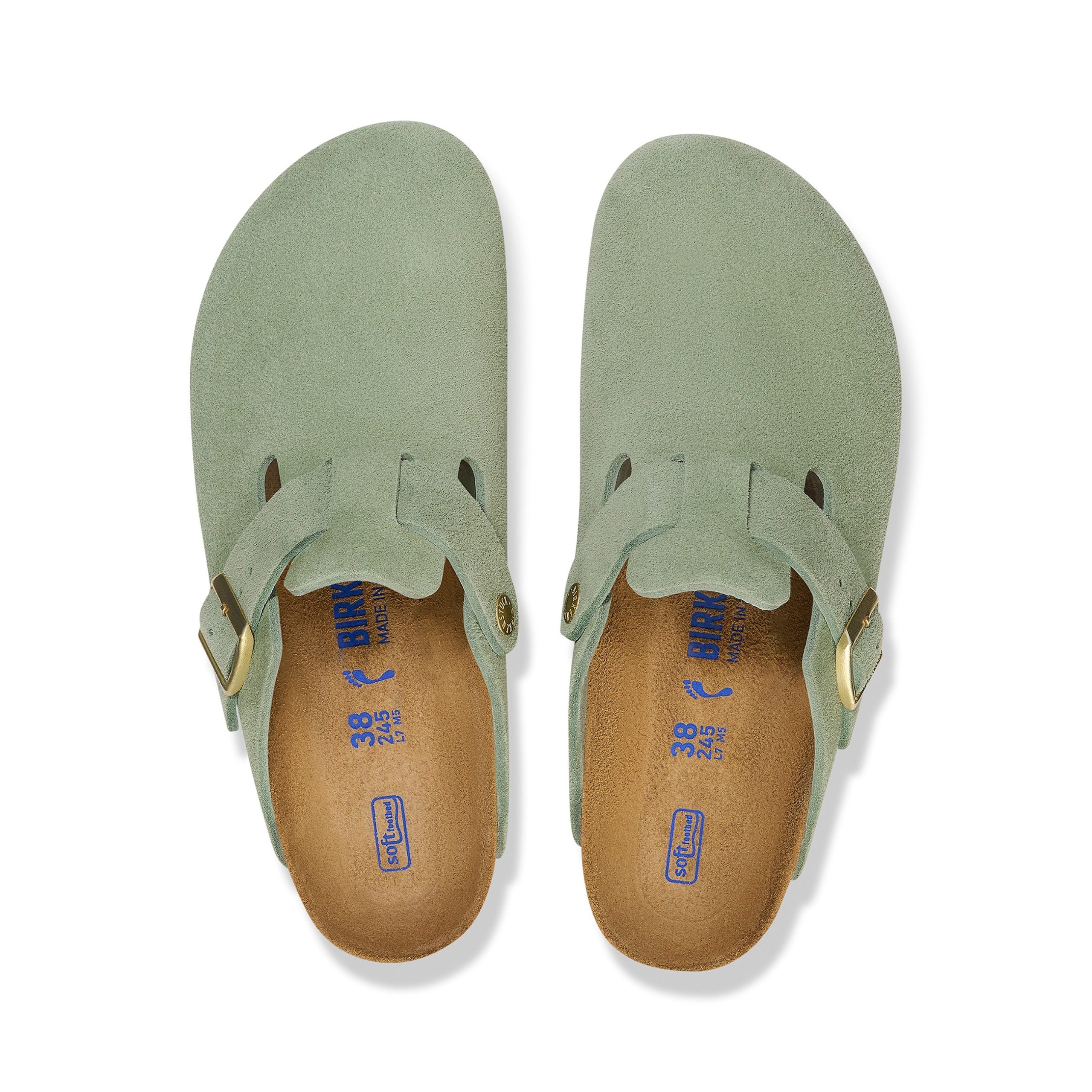 Boston SFB Green Tea Suede Leather - Image 3