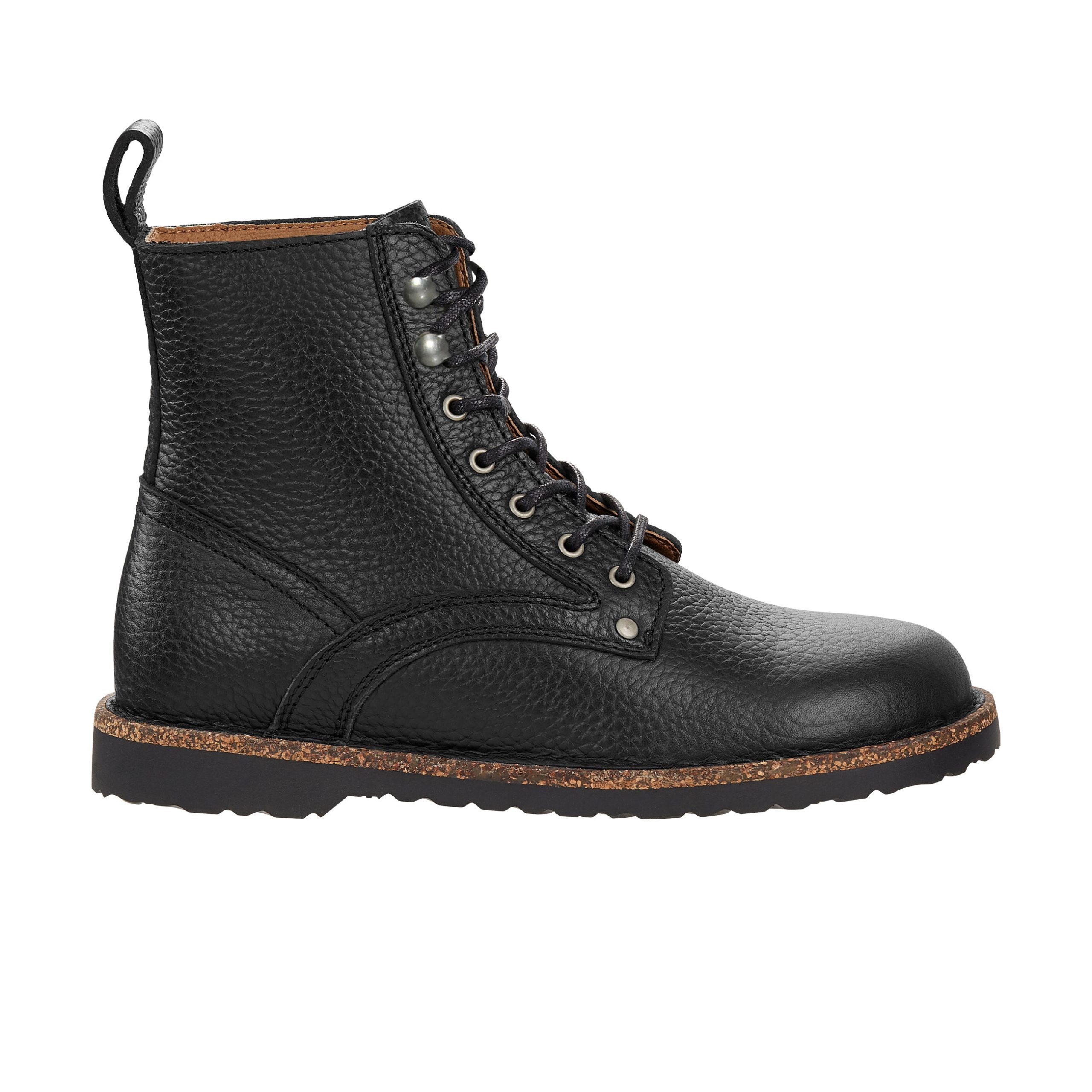 Bryson Black Grained Leather - Image 2