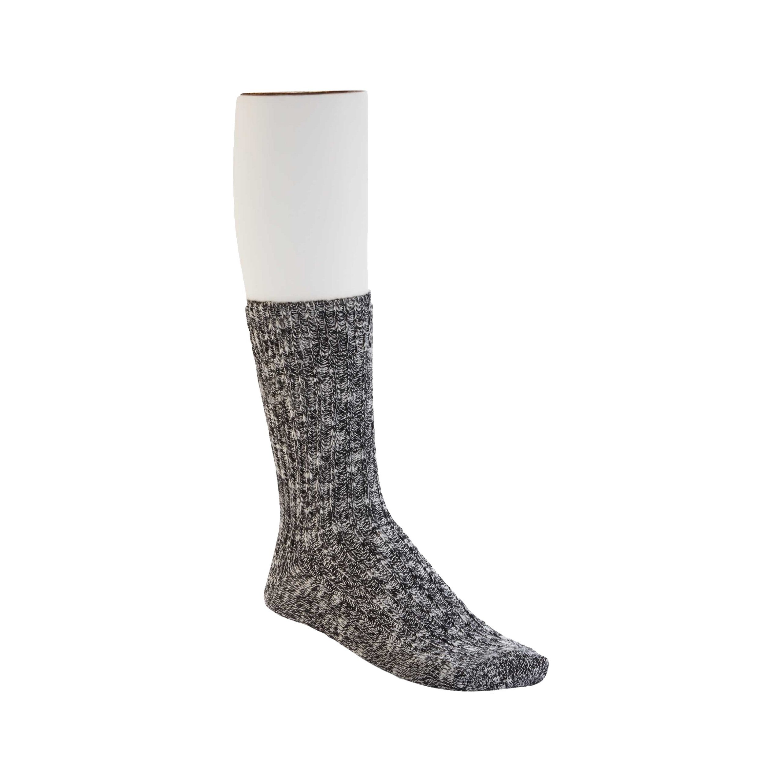 Cotton Slub Black Grey