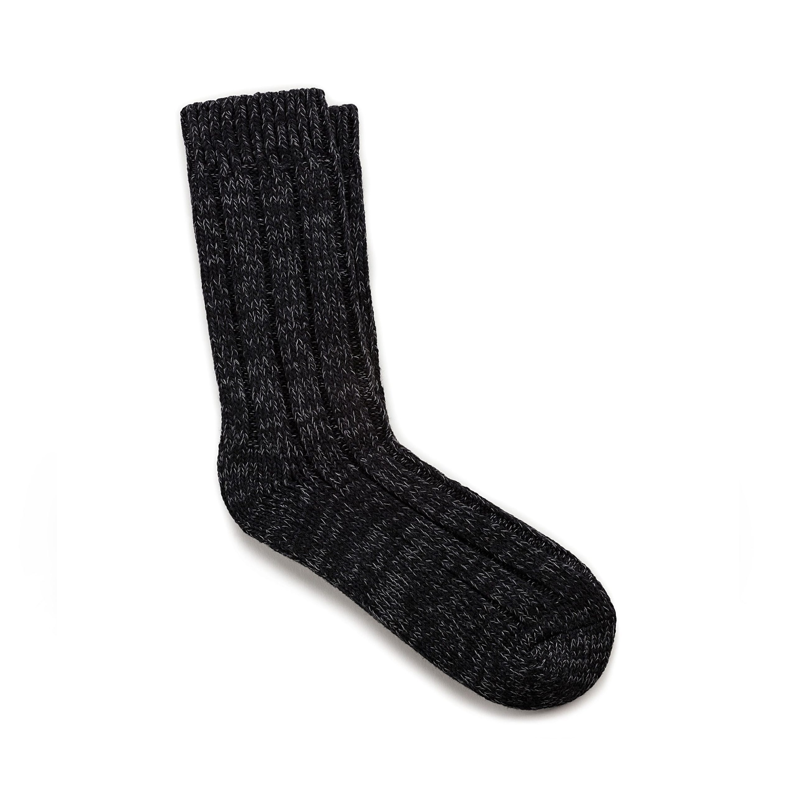 Cotton Twist Socks Black - Image 3