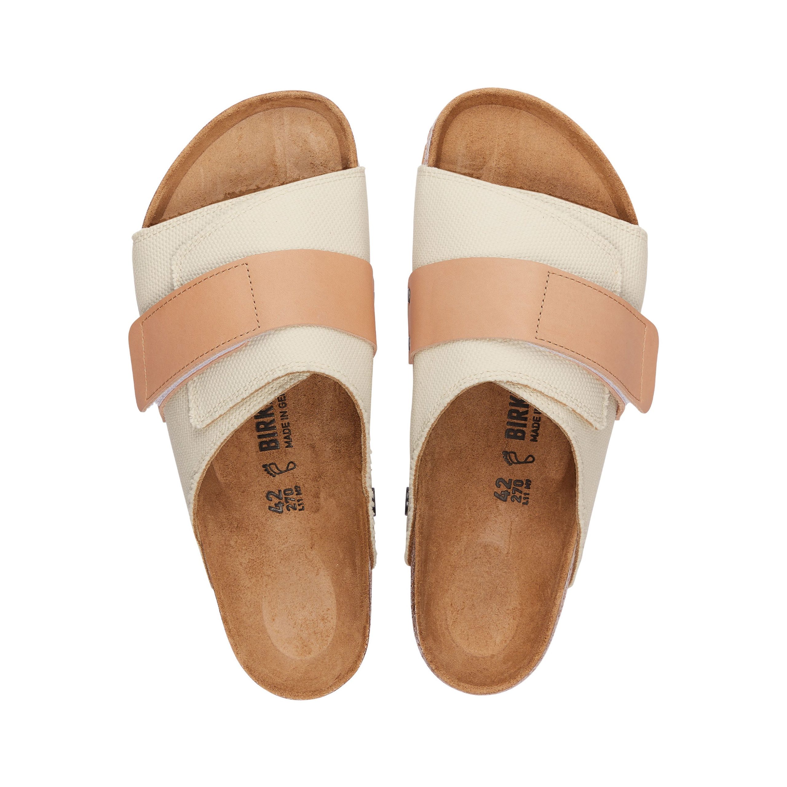 Kyoto Eggshell Canvas/Nubuck Leather - Image 3