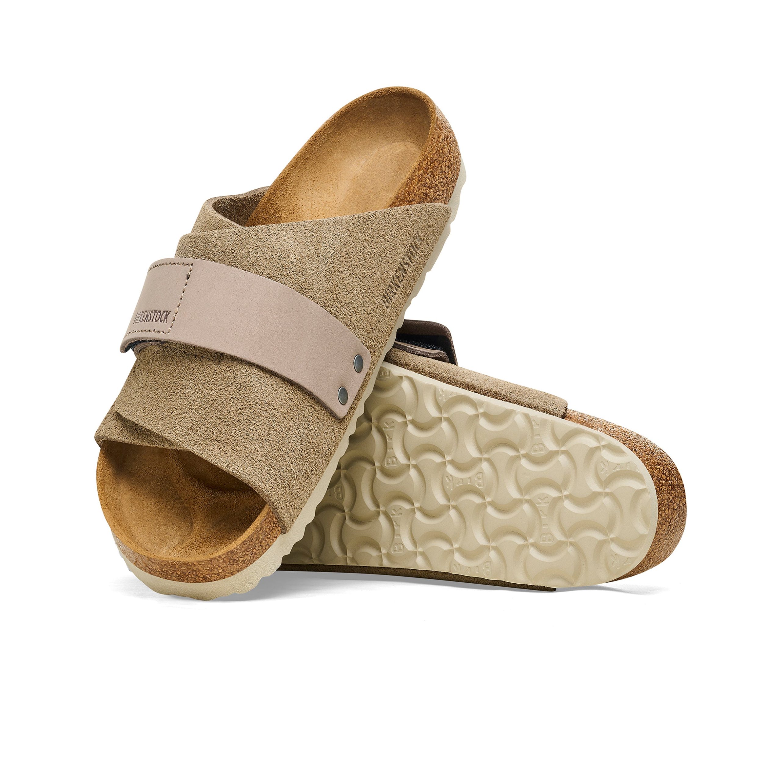 Kyoto Taupe Suede/Nubuck Leather - Image 4