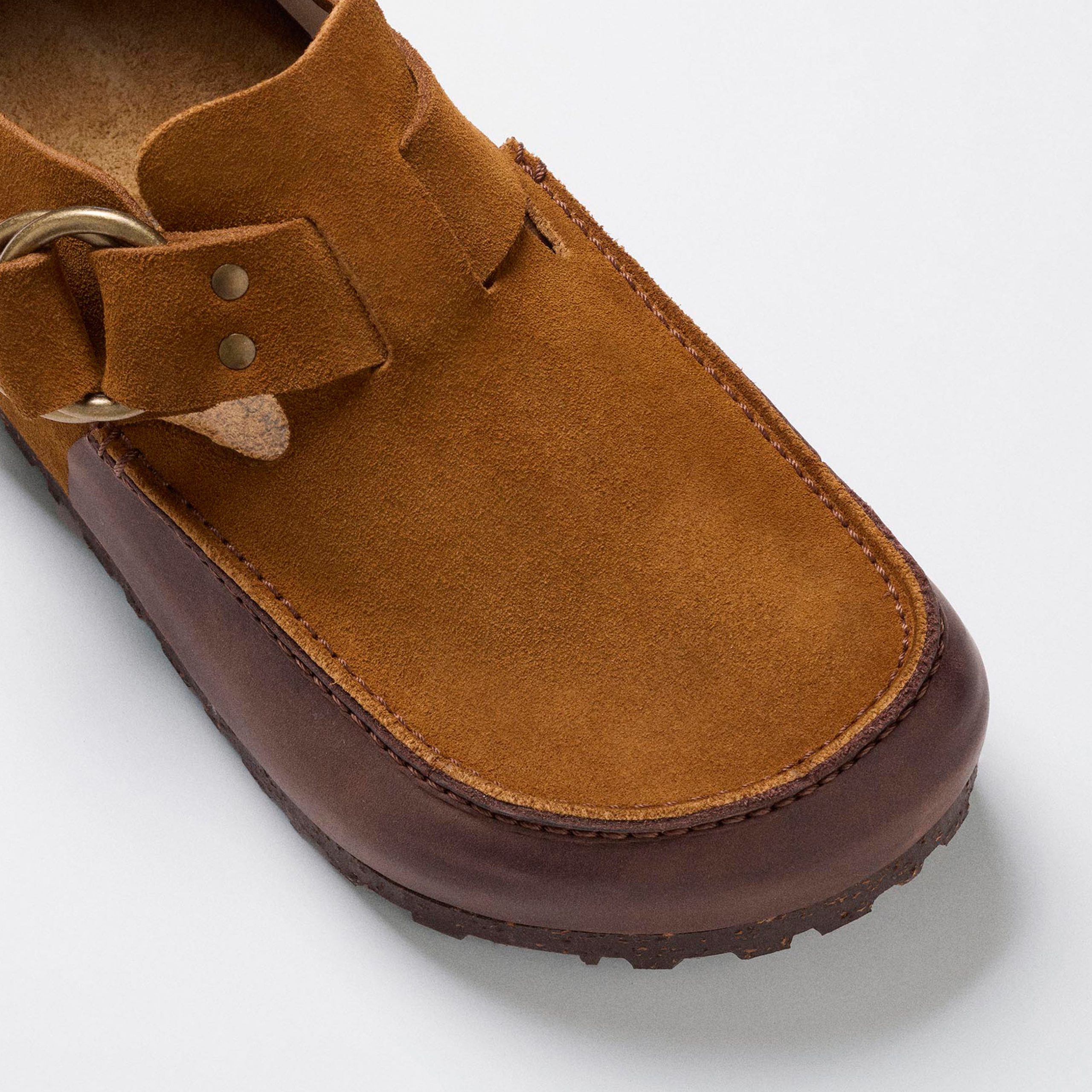 London Methow Mink/Roast Suede/Oiled Leather - Image 2