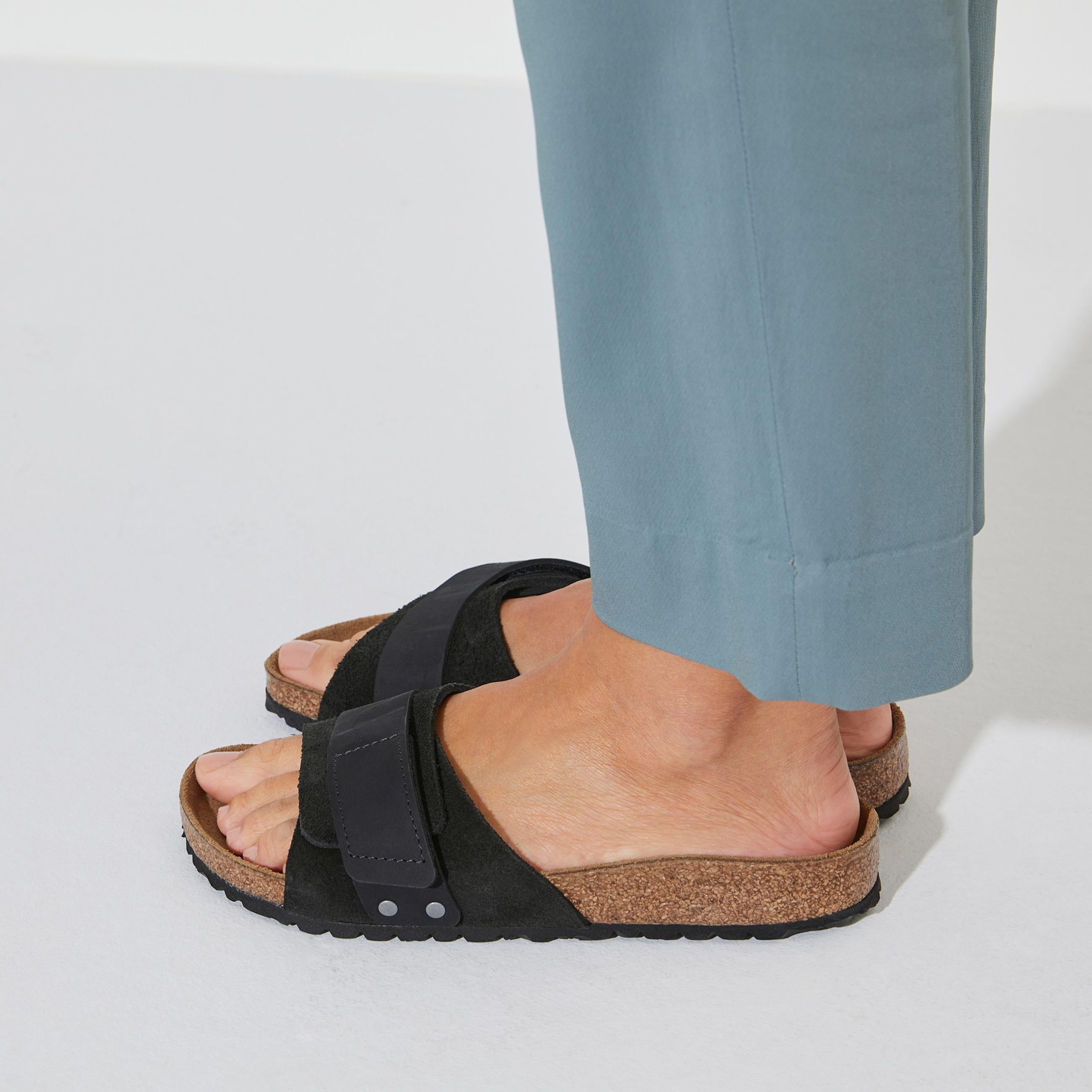 Oita Black Suede Leather - Image 6