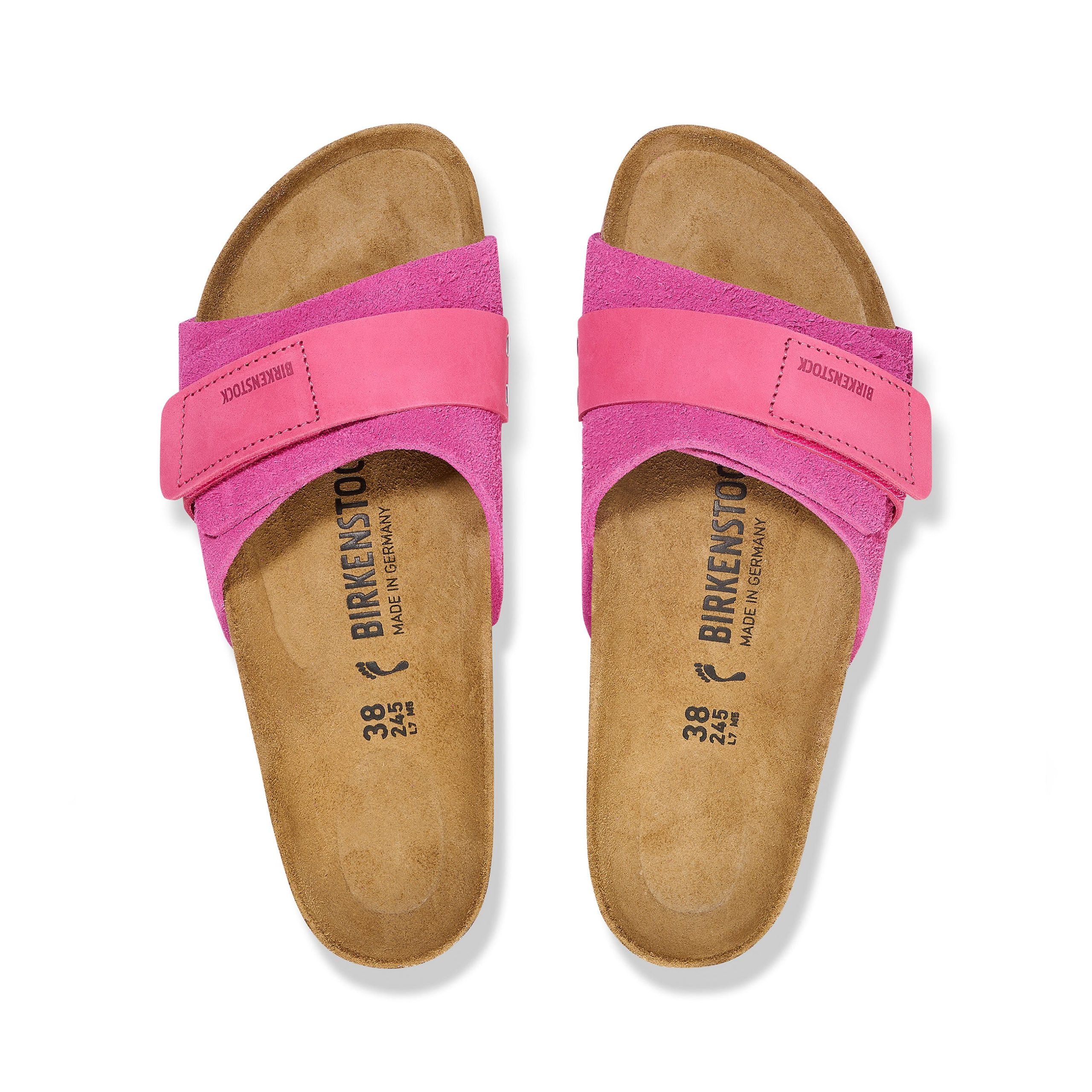 Oita Fuchsia Tulip Nubuck/Suede Leather - Image 3