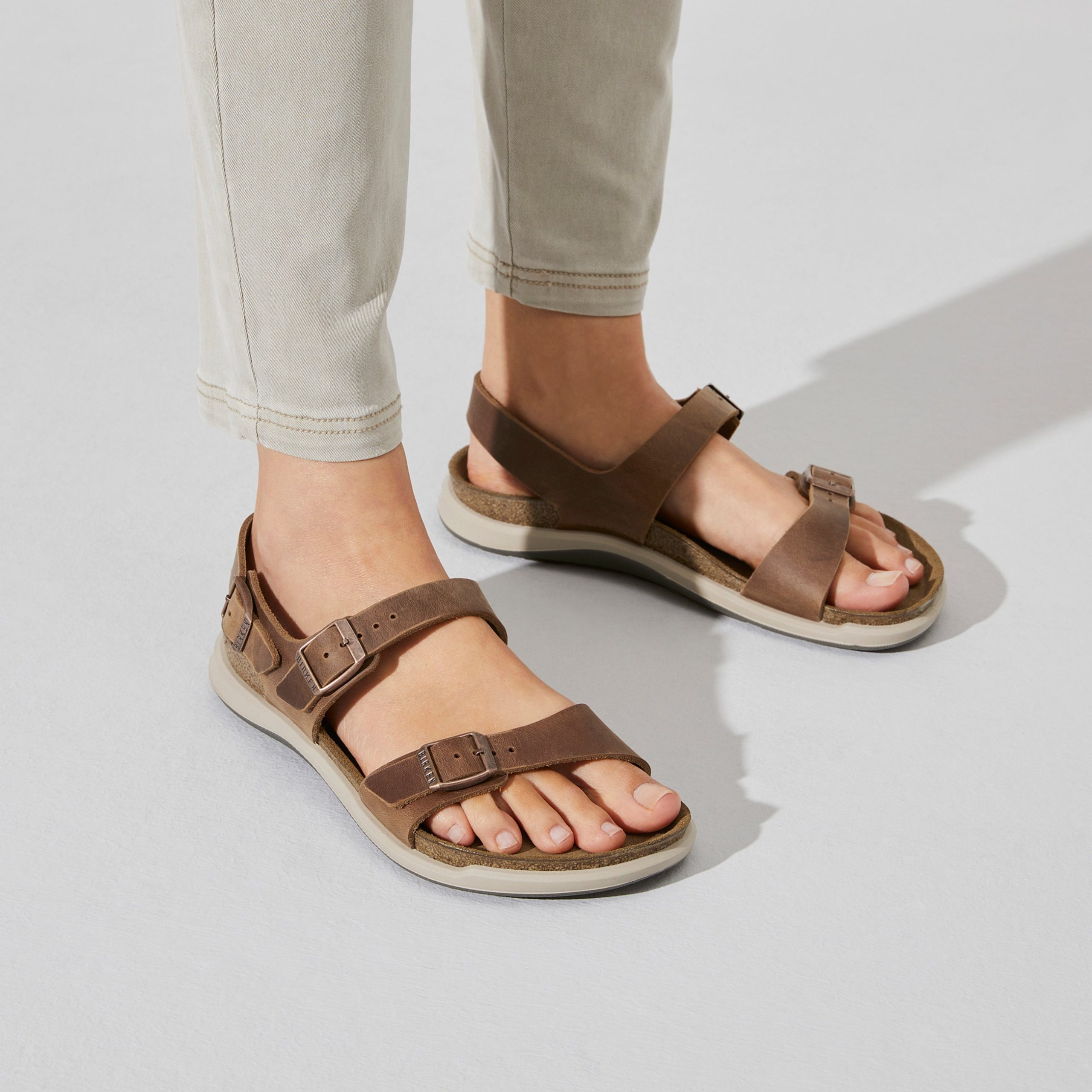 Sonora Cross Town Arctic Ginger Brown Waxy Leather - Image 6