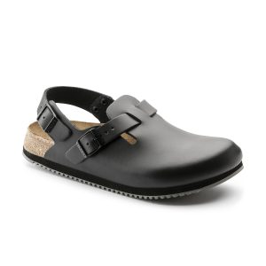 Tokio Supergrip Black Smooth Leather
